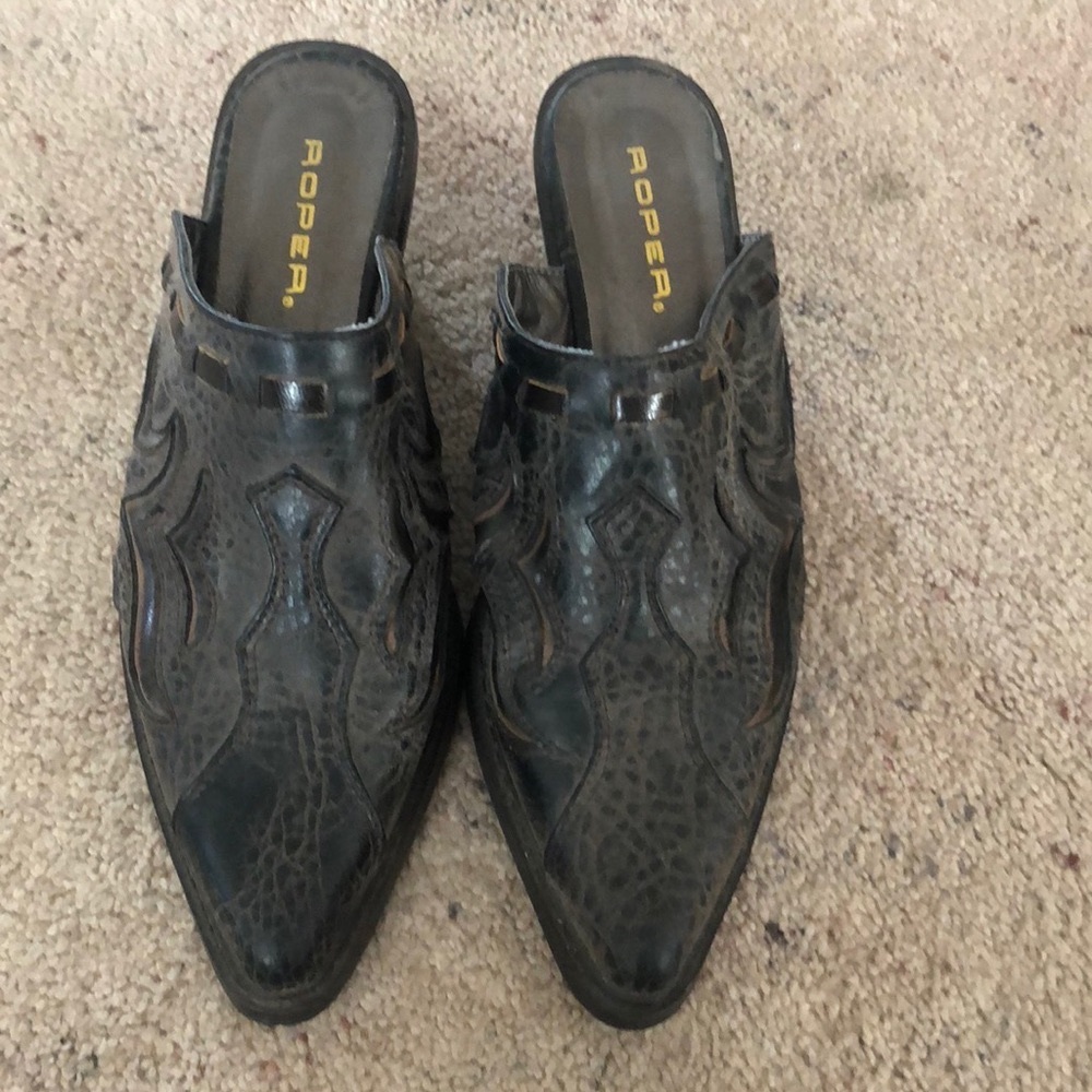 Roper inlay slip-ons